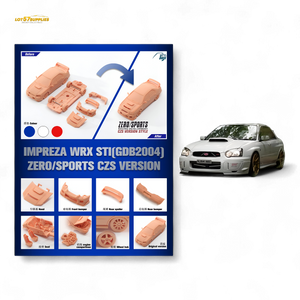 (Pre-Order) Fuji Impreza WRX STi Blobeye White 1:64