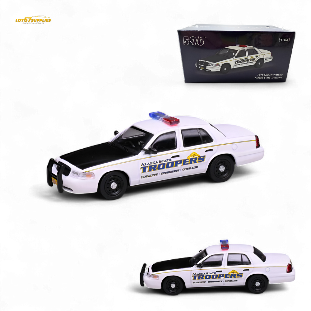 596 Ford Crown Victoria Alaska State Troopers 1:64