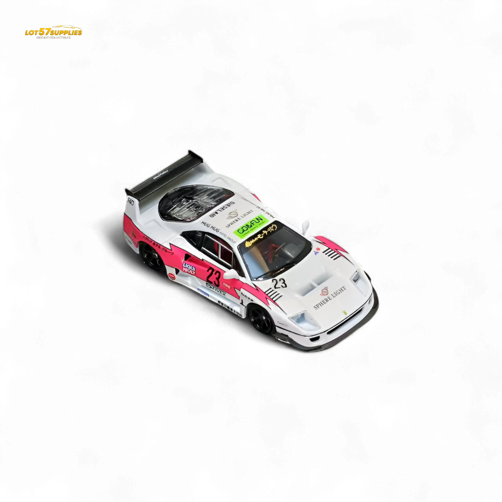 (Pre-Order) Ghost Player LBWK F40 Pink Flash #23 1:64