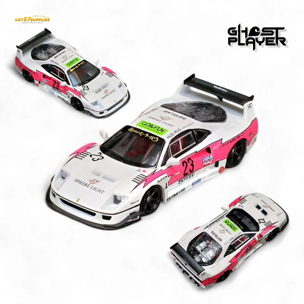 (Pre-Order) Ghost Player LBWK F40 Pink Flash #23 1:64