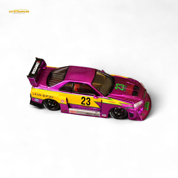 (Pre-Order) Street Weapon LBWK ER34 Chromed Purple Special Edition 1:64