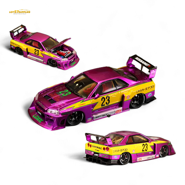 (Pre-Order) Street Weapon LBWK ER34 Chromed Purple Special Edition 1:64