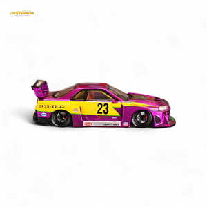 (Pre-Order) Street Weapon LBWK ER34 Chromed Purple Special Edition 1:64