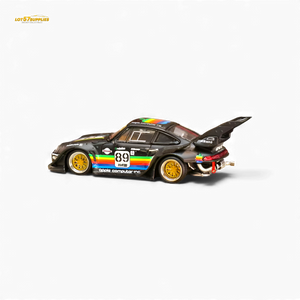 (Pre-Order) Street Weapon RWB 993 Matte Black Apple Livery 1:64