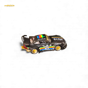 (Pre-Order) Street Weapon RWB 993 Matte Black Apple Livery 1:64