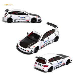 (Pre-Order) Et Model Honda Civic EG6 Mobil 1 Livery 1:64