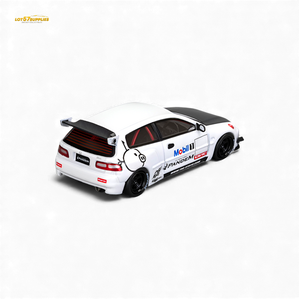 (Pre-Order) Et Model Honda Civic EG6 Mobil 1 Livery 1:64
