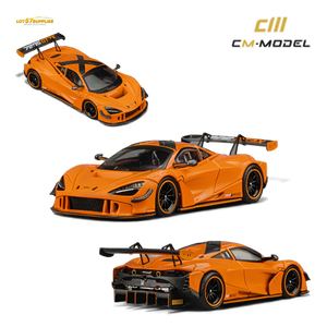 (Pre-Order) CM Model McLaren 720S GT3X Papaya Orange 1:64