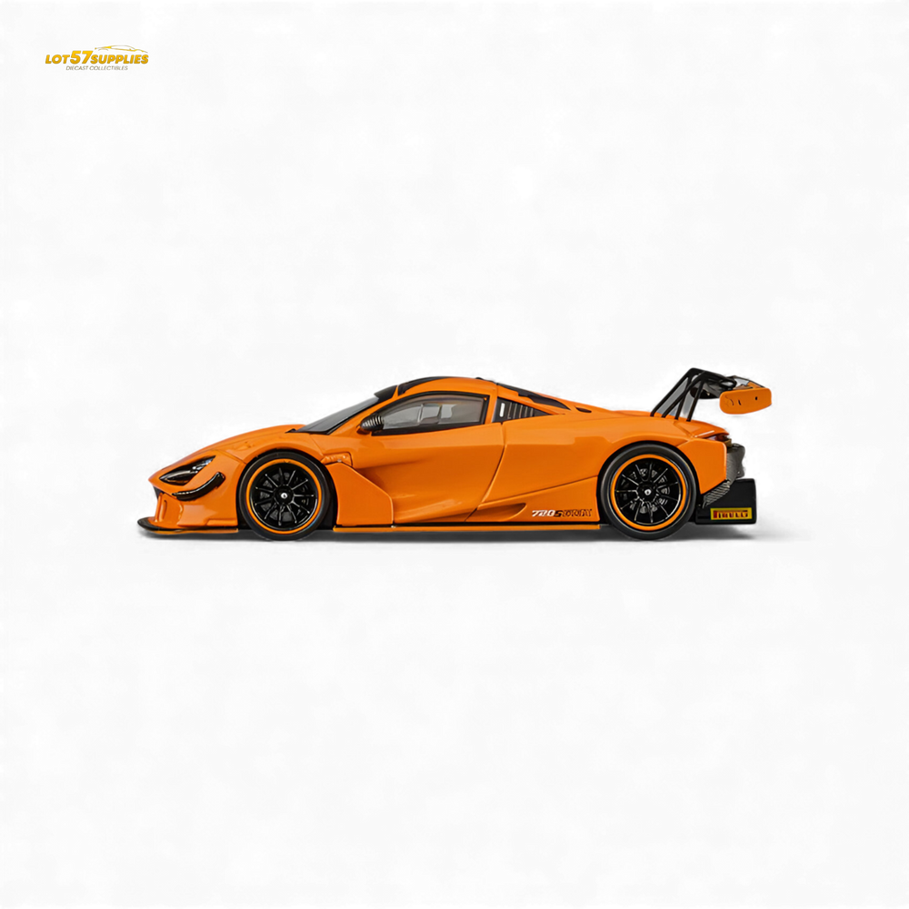 (Pre-Order) CM Model McLaren 720S GT3X Papaya Orange 1:64
