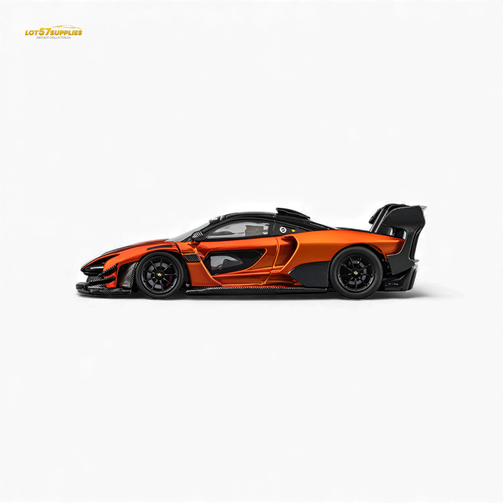 (Pre-Order) CM Model McLaren Senna GTR Volcano Orange 1:64