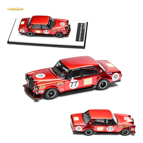 (Pre-Order) Glory Model Mercedes-Benz W205 C63 Red Pig Tribute 1:64