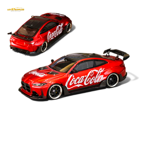 (Pre-Order) Ghost Player BMW G82 M4 Wide-Body Coca Cola 1:64