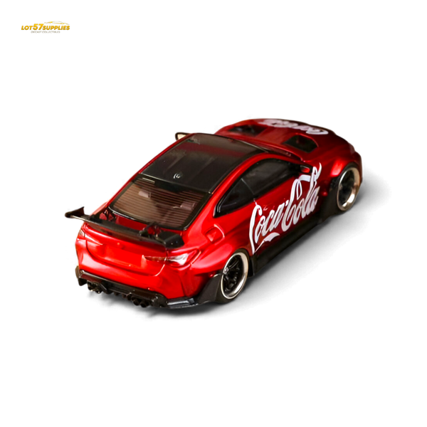 (Pre-Order) Ghost Player BMW G82 M4 Wide-Body Coca Cola 1:64
