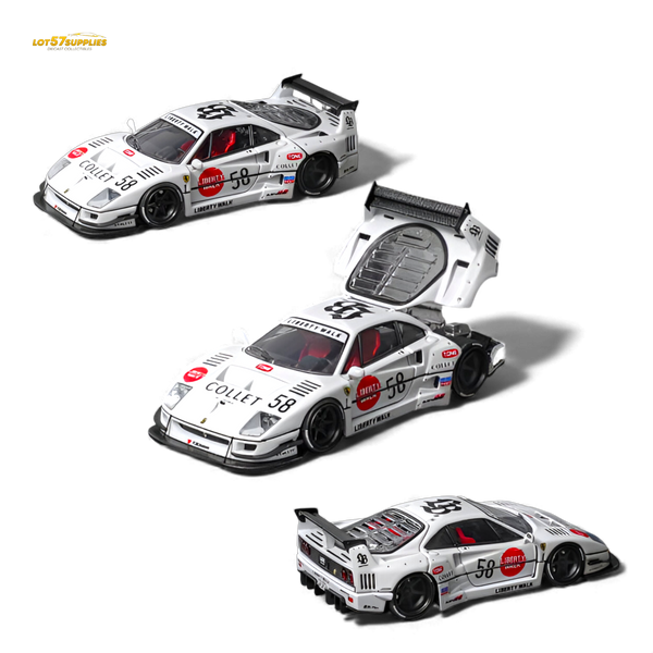 (Pre-Order) Star Models Ferrari F40 LB-Works White 1:64