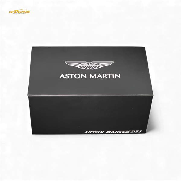 (Pre-Order) Aston Martin DB5 High Gloss Silver 1:64