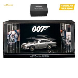 (Pre-Order) Aston Martin DB5 High Gloss Silver 1:64