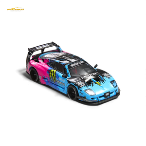 (Pre-Order) Demon King Auto F40 LB-Works Monster Livery 1:64