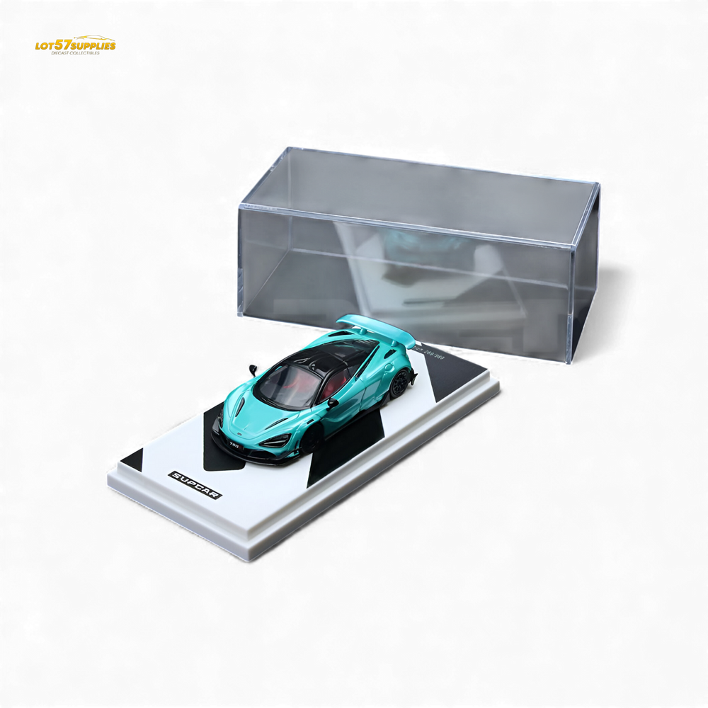 (Pre-Order) SC McLaren 720S Cyan Blue 1:64