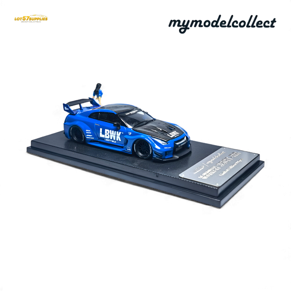(Pre-Order) MC Nissan R35 GT-R LB Works Blue 1:64