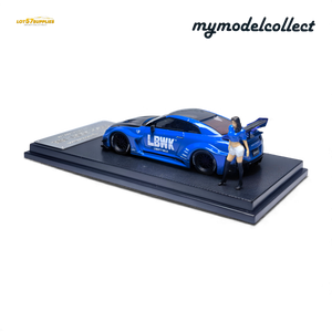(Pre-Order) MC Nissan R35 GT-R LB Works Blue 1:64