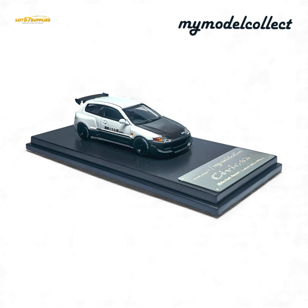 (Pre-Order) MC Civic EG6 Fujiwara Tofu Shop White Carbon 1:64