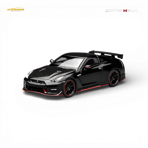 (Pre-Order) Motorhelix Nissan GT-R NISMO R35 2022 - Meteor Black 1:64