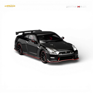 (Pre-Order) Motorhelix Nissan GT-R NISMO R35 2022 - Meteor Black 1:64
