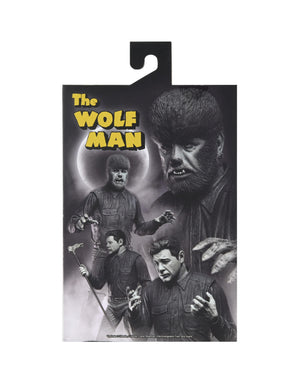 Little Shop of Magic NECA Universal Monsters: Ultimate Wolf Man (Black & White) — Toys and Collectible