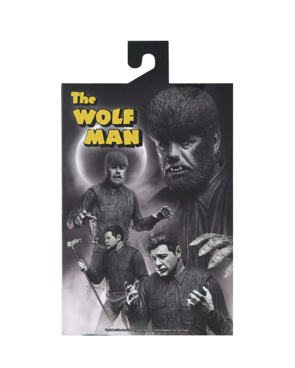 Little Shop of Magic NECA Universal Monsters: Ultimate Wolf Man (Black & White) — Toys and Collectible