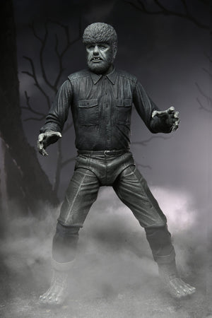 Little Shop of Magic NECA Universal Monsters: Ultimate Wolf Man (Black & White) — Toys and Collectible