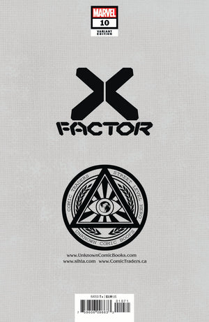 X-Factor #10 Unknown Comics Creees Exclusive Spoiler Virgin Var Gala (06/30/2021)