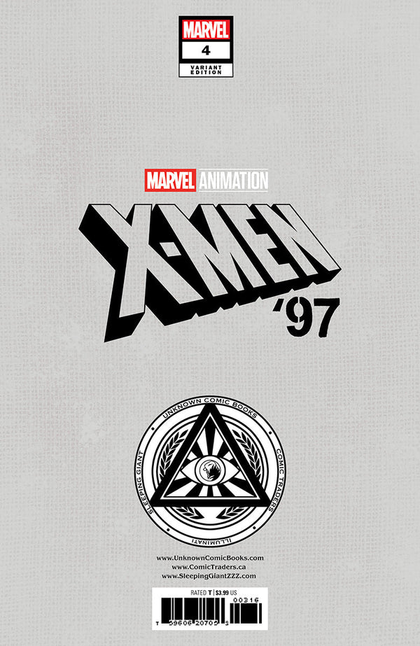 X-Men '97 #4 Unknown Comics Tyler Kirkham Exclusive Virgin Var (06/26/2024)