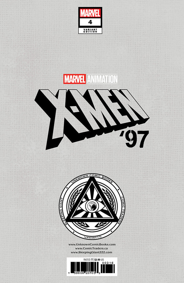 [Signed by Tyler Kirkham] X-MEN '97 #4 UNKNOWN COMICS TYLER KIRKHAM EXCLUSIVE VAR [IN STOCK]