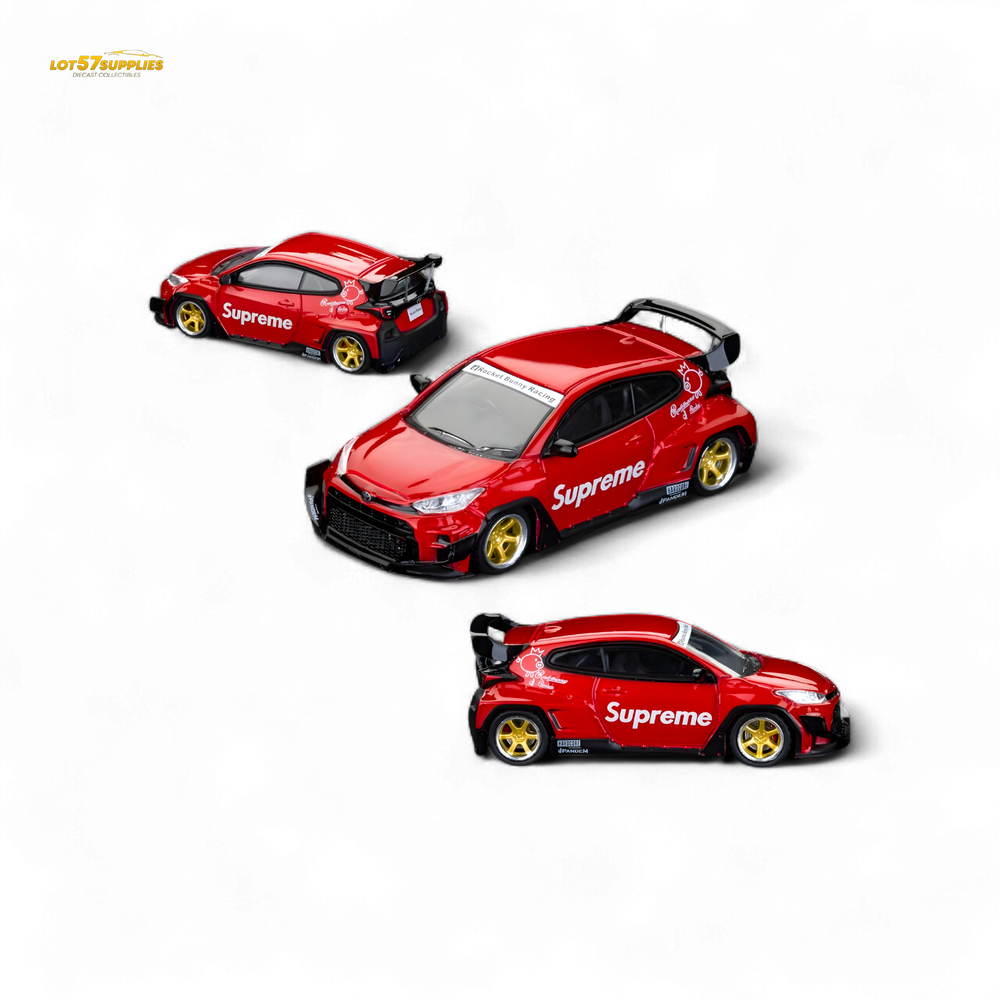 ET Model x Fuji Toyota Yaris GR Pandem S u p r e m e  Livery 1:64
