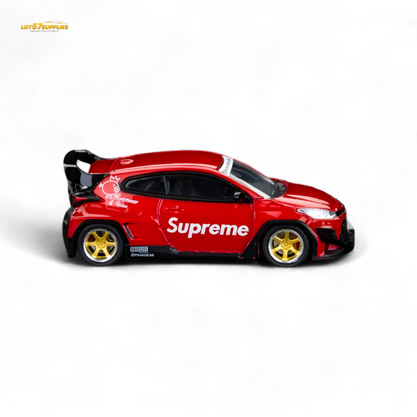 ET Model x Fuji Toyota Yaris GR Pandem S u p r e m e  Livery 1:64