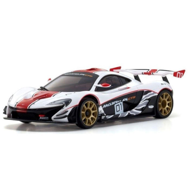 Kyosho MZP253WR ASC MR-03W-MM McLaren P1 GTR White / Red Body