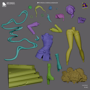 Zoey - K-Pop Demon Hunters - 1:8 Scale Figure