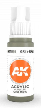 Black Forest® Hobby Supply Co AK Interactive 11016 Grey Green 3G Acrylic Paint 17ml Bottle — Glues, Paints, Tools > AK