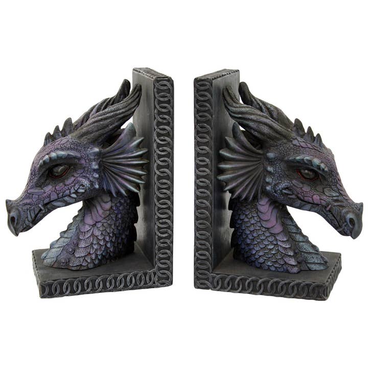 Little Shop of Magic Dragon Bookends — Toys and Collectible