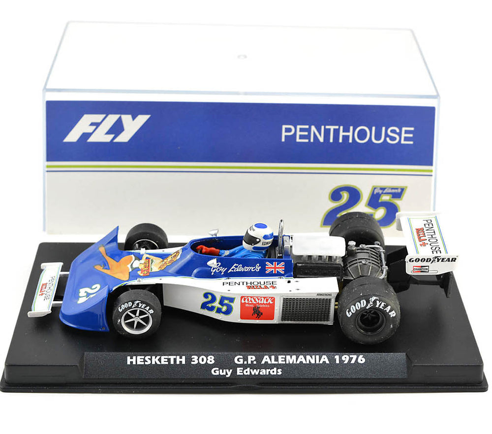 Fly Hesketh 308 German GP 1976 Guy Edwards Flyslot Slot Car 1/32 A2031