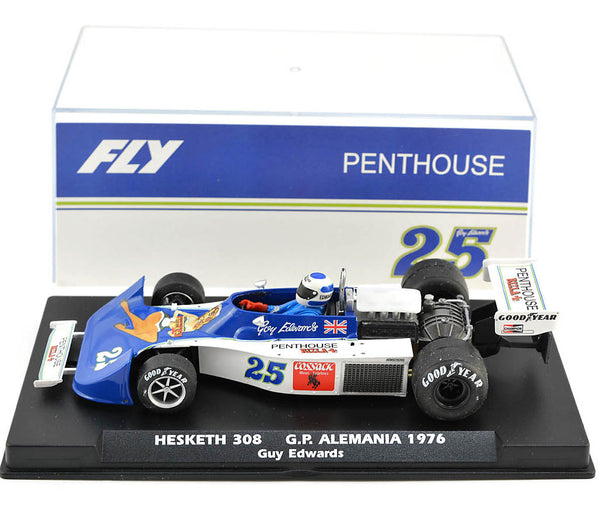 Fly Hesketh 308 German GP 1976 Guy Edwards Flyslot Slot Car 1/32 A2031