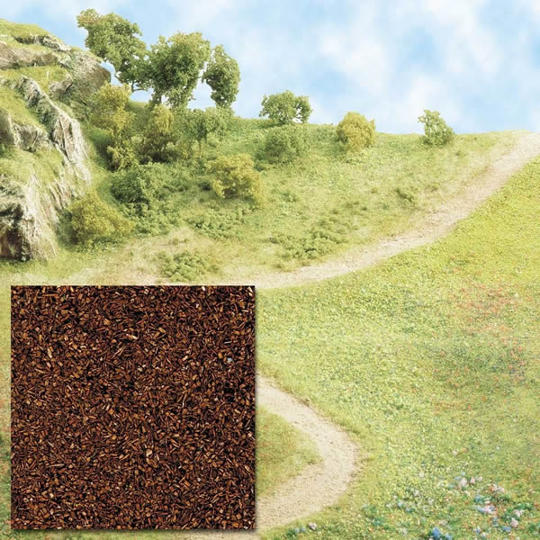 Black Forest® Hobby Supply Co Busch 7308 A Scale Grass Scatter Material Ground Cover -- Brown 2-13/16oz 80g — All Scale
