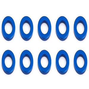 Associated 31382 Ballstud Washers, 5.5x1.0 mm Blue Aluminum Apex Scion RC10 SC10