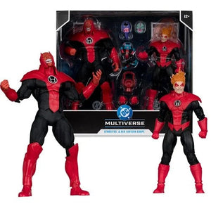 DC Multiverse Atrocitus Megafig and Red Lantern Corps Green Lantern 7-Inch Scale Action Figure 2-Pack
