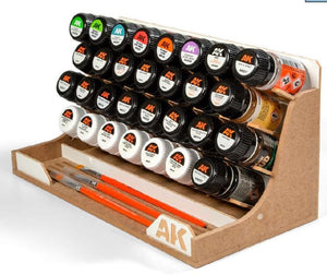 Black Forest® Hobby Supply Co AK Interactive ORG35 Modular Paint Organizer Stand for 35ml (Holds 30 Bottles & — Paints,
