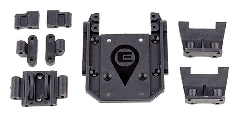Associated 42208 IFS Gearbox and Servo Mounts Set Hard Enduro Element RC