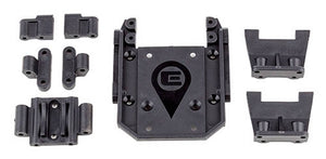 Associated 42208 IFS Gearbox and Servo Mounts Set Hard Enduro Element RC