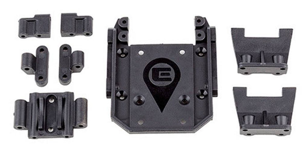 Associated 42208 IFS Gearbox and Servo Mounts Set Hard Enduro Element RC