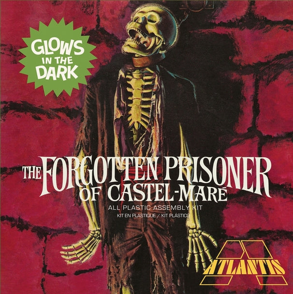 Atlantis Models 1/8 Forgotten Prisoner of Castel Mare Glow Edition — Plastic model kit