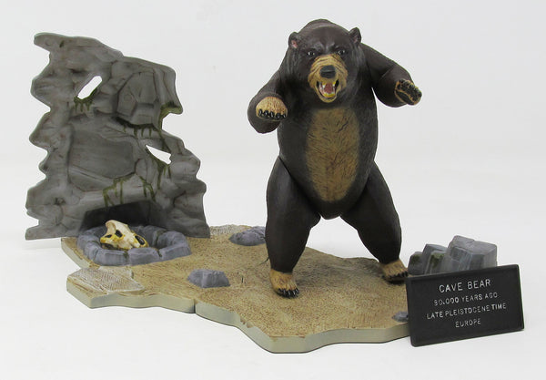 Atlantis Models Prehistoric Scenes Cave Bear, 1/13 Plastic Model — Model Kit